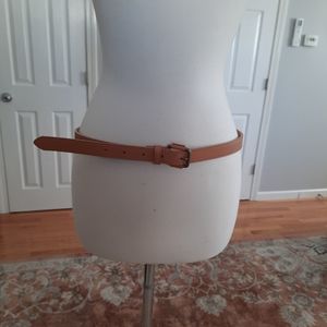 Talbots tan leather belt